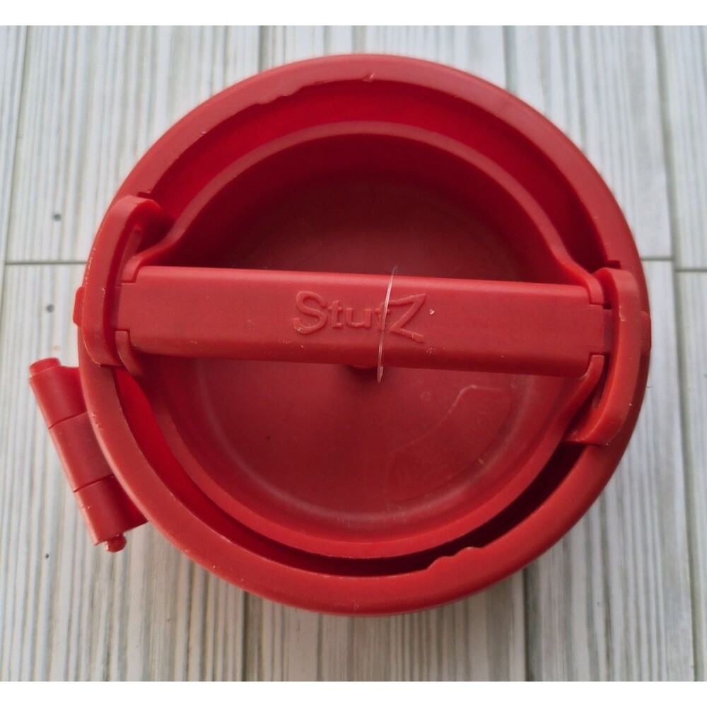 Stufz Stuffed Burger Press-Hamburger Patty Maker ( As-Seen-On-TV ) Red